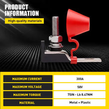 Load image into Gallery viewer, 100Amp MRBF Terminal Fuse Block Kit Single Stud 5/16'' (M8) For Boar Car RV