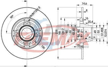 Load image into Gallery viewer, Fremax Rear Disc Rotors for Renault Clio RS X65 MK II 2.0 00-01