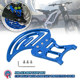 CNC AL Rear Sprocket Cover Chain Guard Protector For Surron MX X Bike for Segway