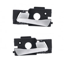 Load image into Gallery viewer, Front Left &amp; Right SET Silver Inner Door Handle Hyundai Accent RB 2011-2019