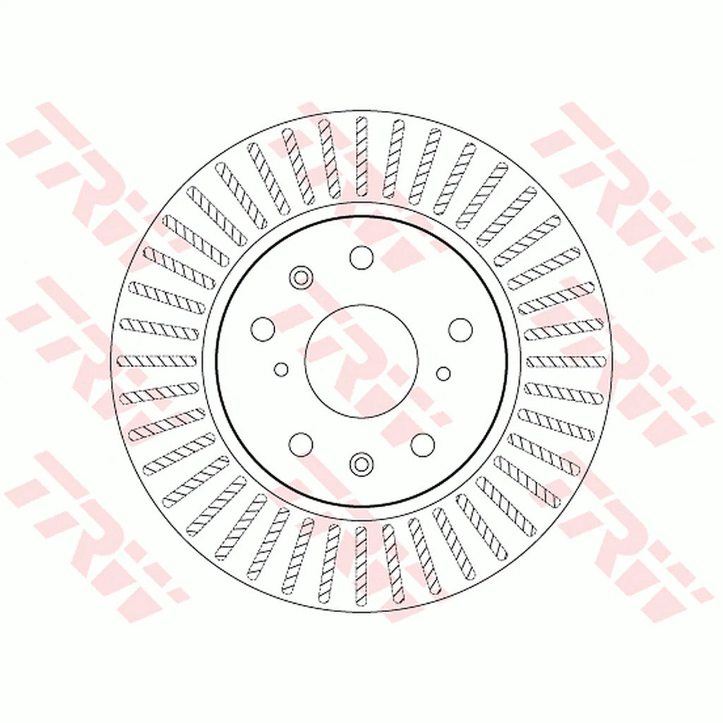 TRW Brake Rotor Single 276mm Front DF7398S