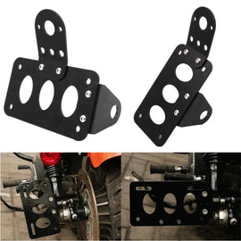 Motorcycle License Plate Holder Mount Tail Bracket For Harley Chopper Bobber ST