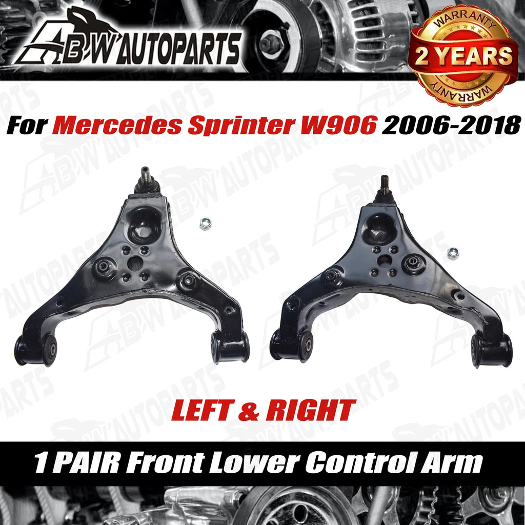 1 Pair Front Lower Control Arm Left & Right For Mercedes Sprinter W906 2006-2018