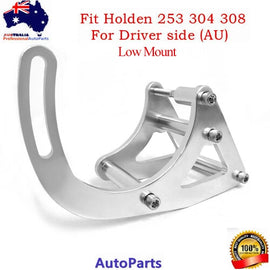 Right Side Low Mount Billet Aluminum Alternator Bracket Kit Holden 304 308 253