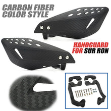 Load image into Gallery viewer, For Surron Sur-ron X for Segway X260 ABS HAND-GUARD Handguard CARBON FIBER BLACK