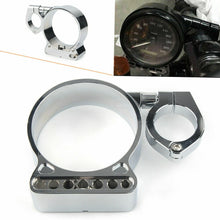 Load image into Gallery viewer, 39mm Side Mount Speedo Relocation Bracket For Harley Sportster XL Dyna Custom ST