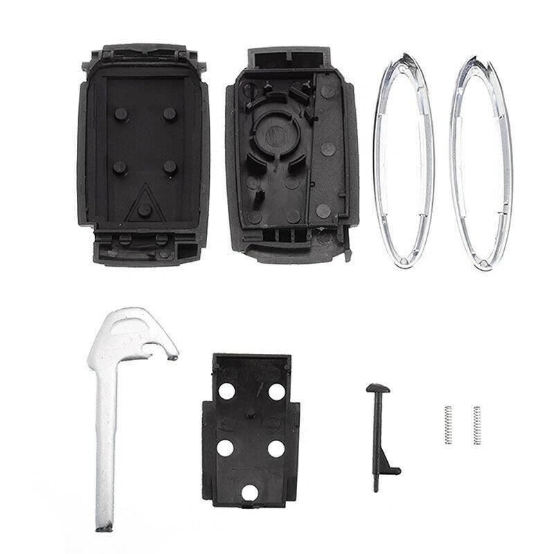 5 Buttons Uncut Remote Key Cover Case Fob Repaace For Jaguar XF XK XKR S X Type