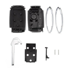 Load image into Gallery viewer, 5 Buttons Uncut Remote Key Cover Case Fob Repaace For Jaguar XF XK XKR S X Type