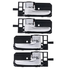 Load image into Gallery viewer, 4 pc FRONT = REAR LEFT + RIGHT Door Handle Inner Chrome for Toyota Corolla 01-07