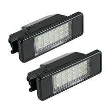 Load image into Gallery viewer, 2x LED License Number Plate Light Lamps for Citroen C2 C3 C5 C6 DS3 for Peugeot