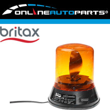 Load image into Gallery viewer, Britax 320-00 Beacon 12/24V 3 Bolt Fix Amber Polycarbonate Lense Rotating