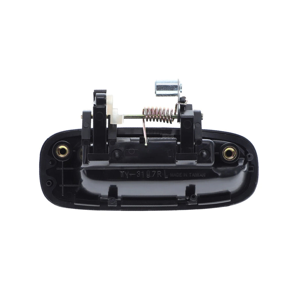 Door Handle Outer for Toyota Corolla 97-02 Set of 2 Black REAR LEFT+RIGHT