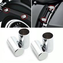 Load image into Gallery viewer, 4X Chrome Docking Hardware Point Cover Fit For Harley Road King Softail Dyna ST