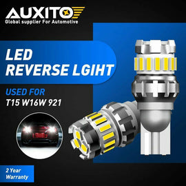 2x AUXITO T15 W16W CAR Back LED Reverse up Light Globes 6500k 2/4/8/24/42SMD AU