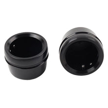 Load image into Gallery viewer, Front Axle Cap Nut Covers Fit For Harley Softail Dyna Touring Street Glide Black