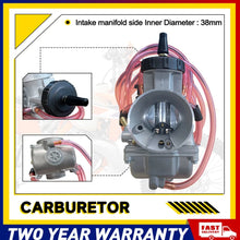 Load image into Gallery viewer, Suitable For Yamaha YZ250 KTM 250SX 250EXC 250 500 38mm Carburetor Carb Carby