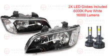 Load image into Gallery viewer, Headlights Pair + LED Globes For Holden Commodore VE Series 1 SS SV6 Omega