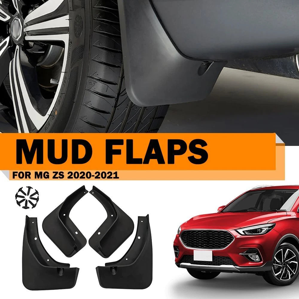 Front & Rear Mud Flaps Splash Guard Mudguard For MG ZS ZST EV ZS11 SUV 2020-2023
