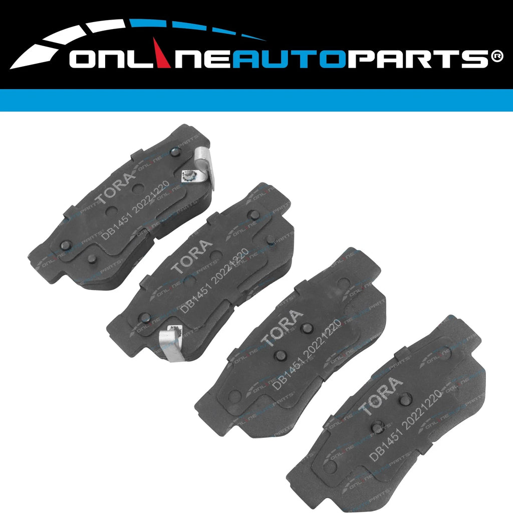 Rear Disc Brake Pads Set for Kia Sportage JA KM 1996~2010 FE G6BA G4GC G4ED D4EA