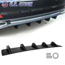 Load image into Gallery viewer, For Chrysler 300 300C Rear Lip Bumper Diffuser Shark 5 Fin Wing Spoiler Splitter