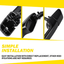 Load image into Gallery viewer, For Toyota Prado J150 Series 2009 2010-2020 Black Rear Outer Door Handle