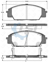 Load image into Gallery viewer, Front Bendix Brake Pads and Disc Rotors set for Honda Civic Type R FN 2.0 07-12