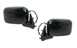 *NEW* DOOR MIRROR ( ELECTRIC BLACK ) for NISSAN NAVARA D22 2001- 2015 PAIR LH+RH