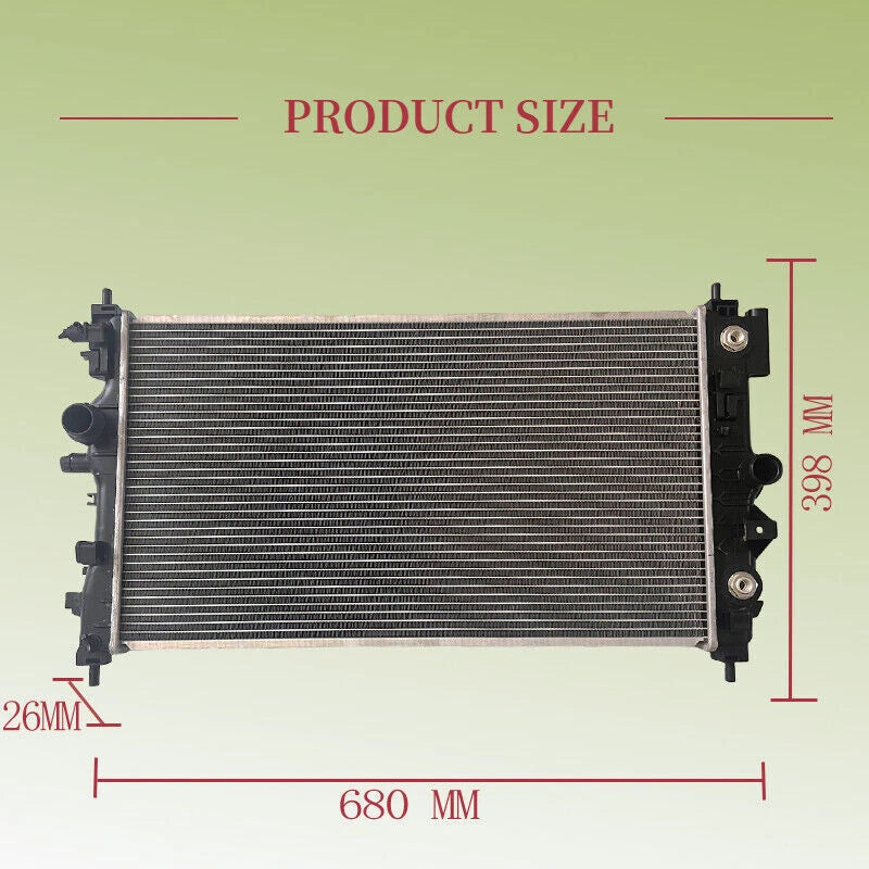 Radiator fit for 2010-2014 Chevrolet Cruze LT Sedan 4-Door 1.8L