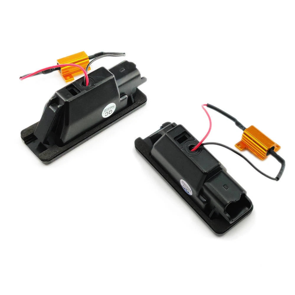 2Pcs LED Number License Plate Light Lamps for Benz VITO W639 VIANO W906 Sprinte