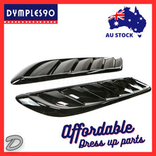 Load image into Gallery viewer, GLOSS BLACK BONNET VENTS FOR HOLDEN COMMODORE VF S / SS / SSV / SV6 / REDLINE