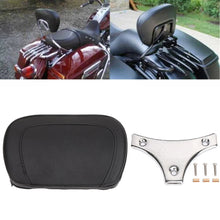 Load image into Gallery viewer, BlacK Sissy Bar Passenger Backrest Pad For Harley for Touring 1997-2022 15 16 18