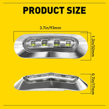 Load image into Gallery viewer, 10X CLEARANCE LIGHT LED SIDE MARKER AMBER RED WHITE TRAILER TRUCK CARAVAN 12-24V