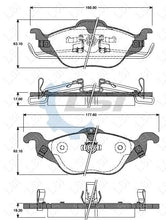 Load image into Gallery viewer, Front Brake Pads and Disc Rotors Set for Holden Astra TS 1998-2004 4-Studs
