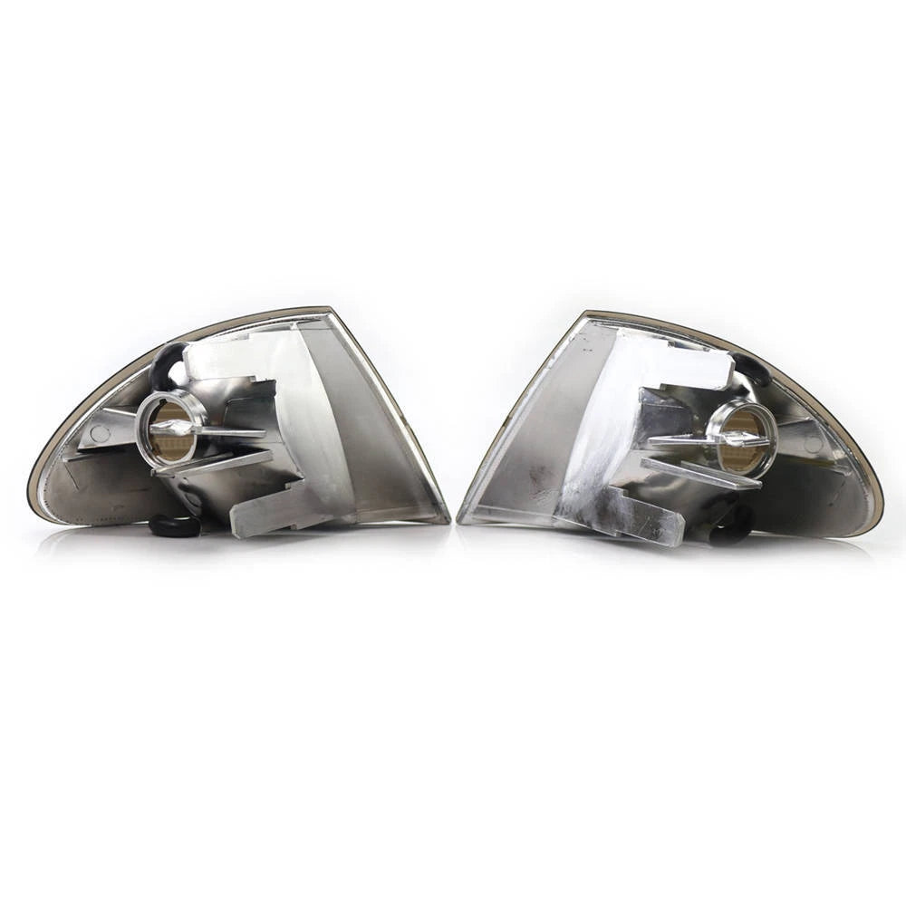 Pair Signal Clear Indicator Corner Side Light for BMW 3 Series E46 4D 1999-2001