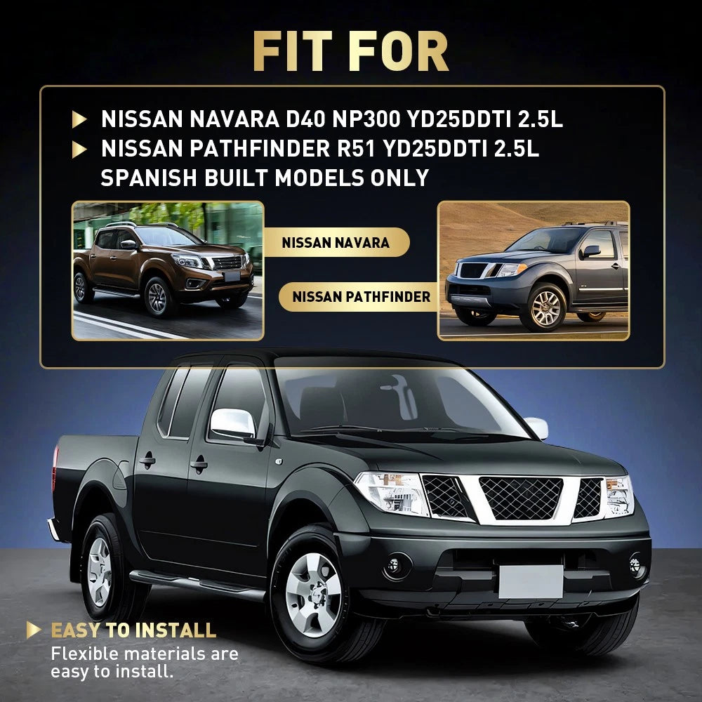 Turbo Intercooler Hose Hot Side For Nissan Navara D40 NP300 Pathfinder R51 2.5L