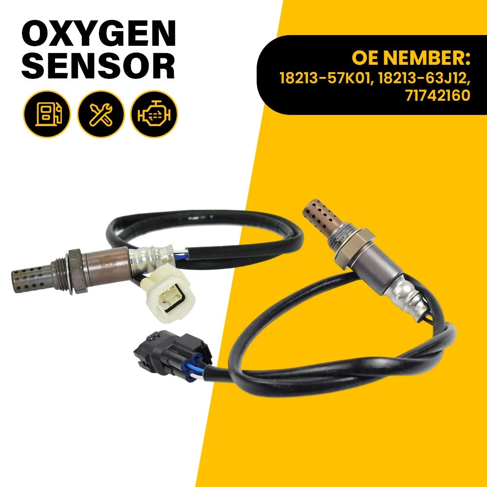 Pair Front + Rear O2 Oxygen Sensor For SUZUKI SWIFT RS415 1.5L M15A 2004-