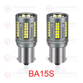 LED White Rear Reverse Bulbs BA15s 2PCS Holden Commodore VT VX VY VZ VE