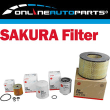 Load image into Gallery viewer, Sakura Air Oil &amp; Fuel Filter Kit for Landcruiser HDJ79 4.2L 6cyl 1HDFTE 01~07