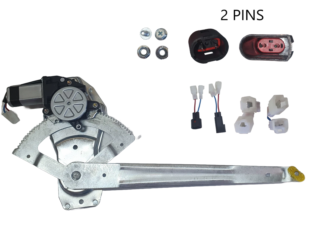 Front Left Window Regulator With Motor 2 Pins for Ford Transit VH/VJ/VM 00-13