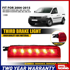 For 04-15 VW Caddy Third Centre Center High Level Rear Brake Light 2K0945087A AU