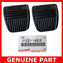 Load image into Gallery viewer, GENUINE Toyota LandCruiser Hilux Prado Rav4 Clutch &amp; Brake Pedal Rubber Pad x2