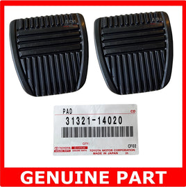 GENUINE Toyota LandCruiser Hilux Prado Rav4 Clutch & Brake Pedal Rubber Pad x2