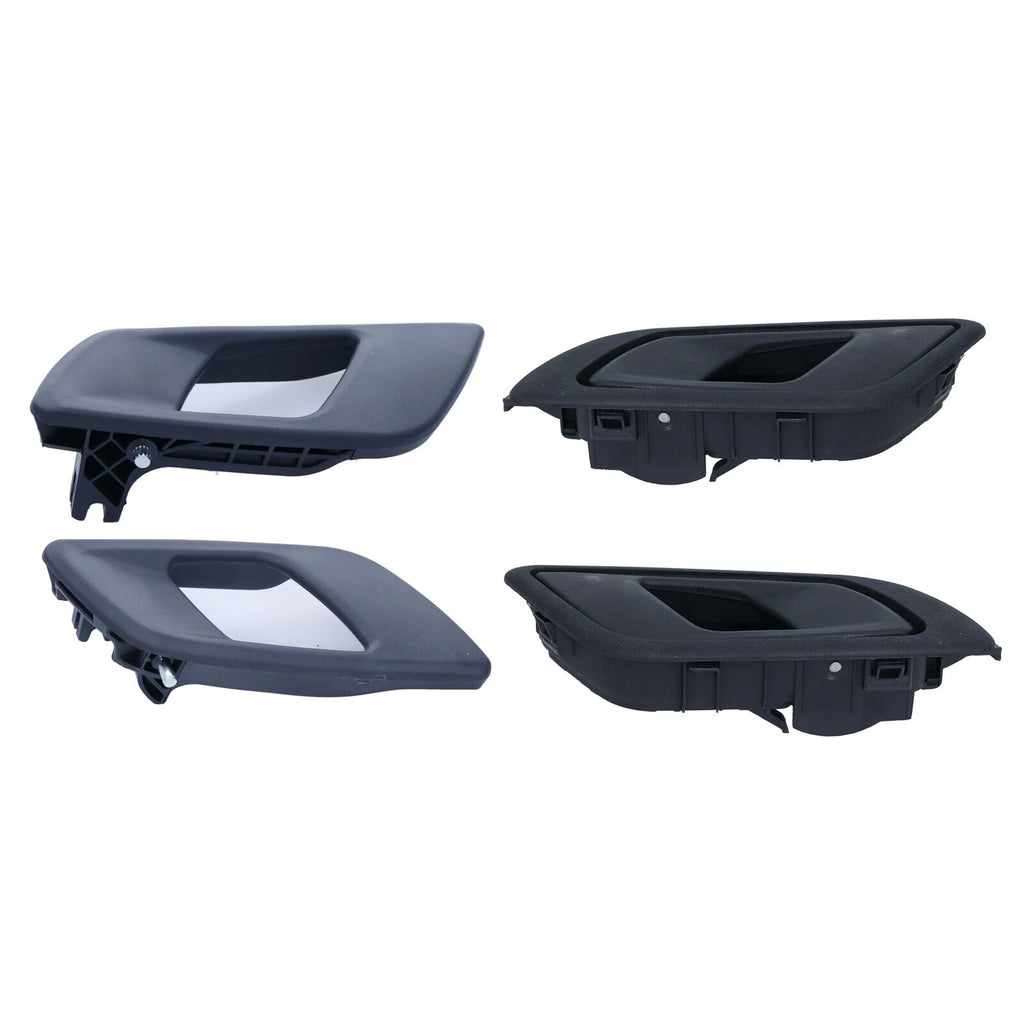 4 Front & Rear Left + Right Door Handle Inner Black for Ford Ranger & Mazda BT50