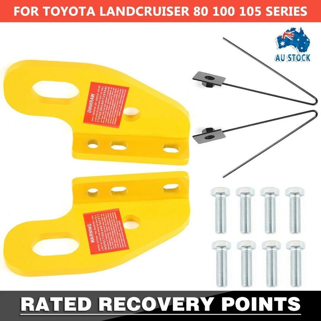 Heavy Duty Rated Recovery Points Fit For Toyota Landcruiser 80 100 105 Series