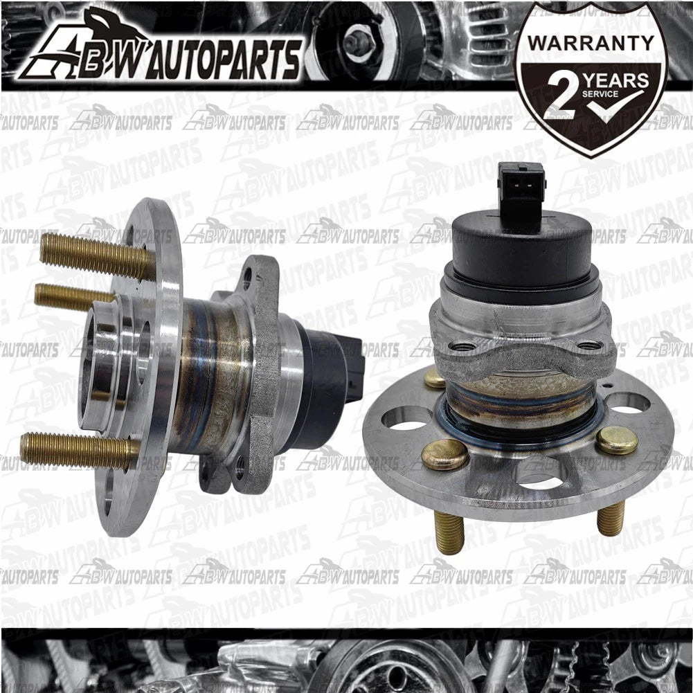 2pcs Rear Hub Wheel Bearing For Hyundai i20 PB Getz TB Accent MC Kia Rio JB ABS