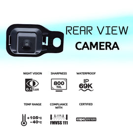 Reverse Camera OE Connector for Toyota Kluger GSU50 2013-2016