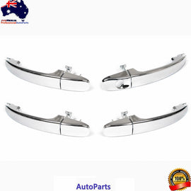 FULL CHROME Set of 4 Pcs Outer Door Handles For Ford Falcon FPV FG FG-X Sedan