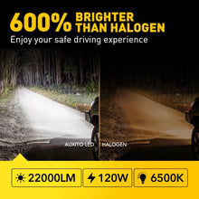 Load image into Gallery viewer, For TOYOTA 9005 HB3 9006 H11 LED Headlight Globes Bulbs High/Low Beam 100W 6500K