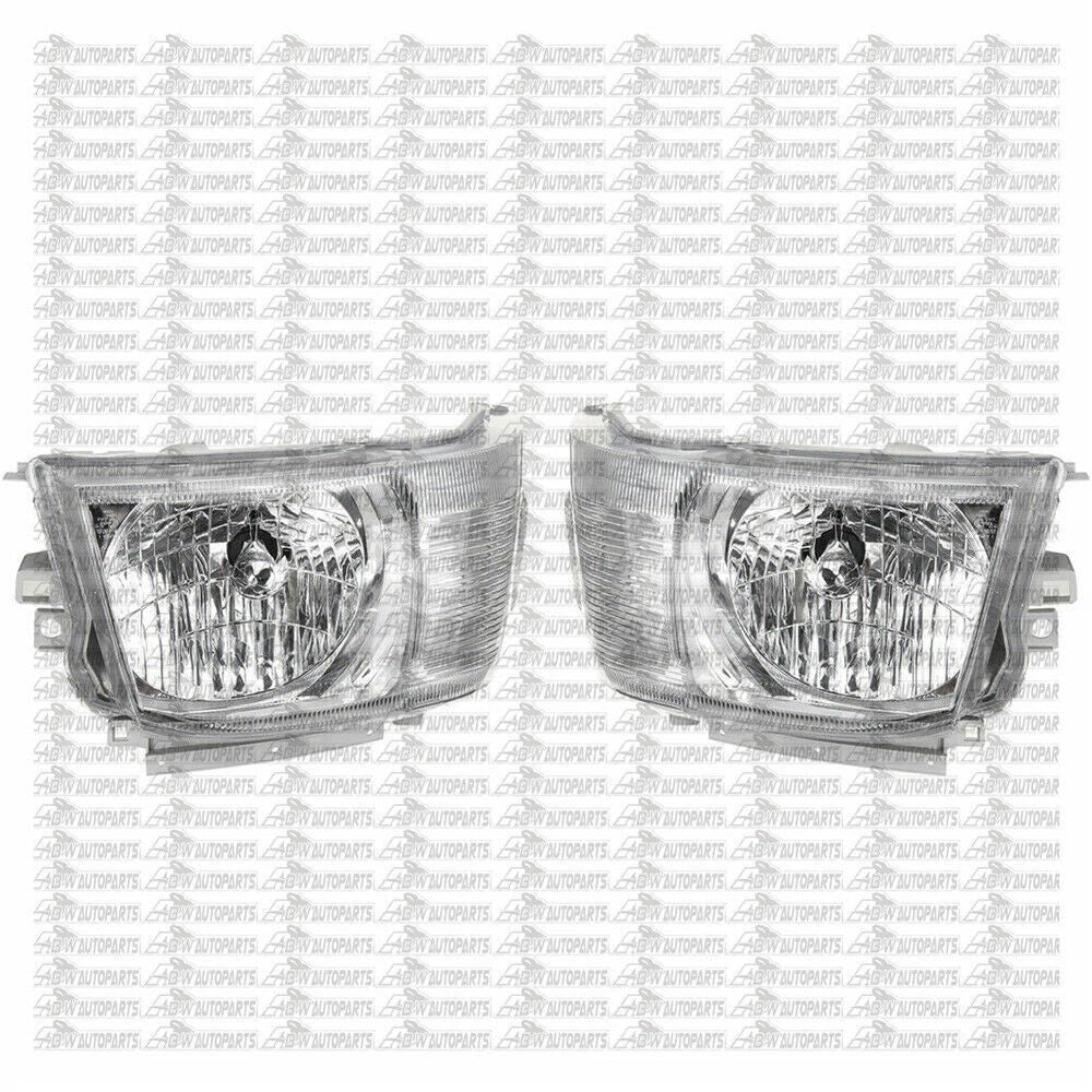 2X Head Light Lamp For Toyota Hiace TRH KDH Van Bus 2005-2010 L&R NEW