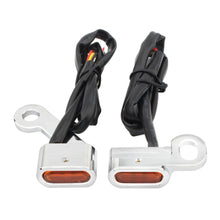 Load image into Gallery viewer, Chrome LED Turn Signal Indicator Running Light For Harley Sportster XL 883 1200